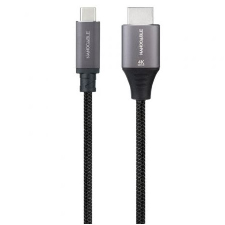 Cable Conversor Nanocable 10.15.5262/ USB Tipo-C Macho - HDMI Macho/ 1