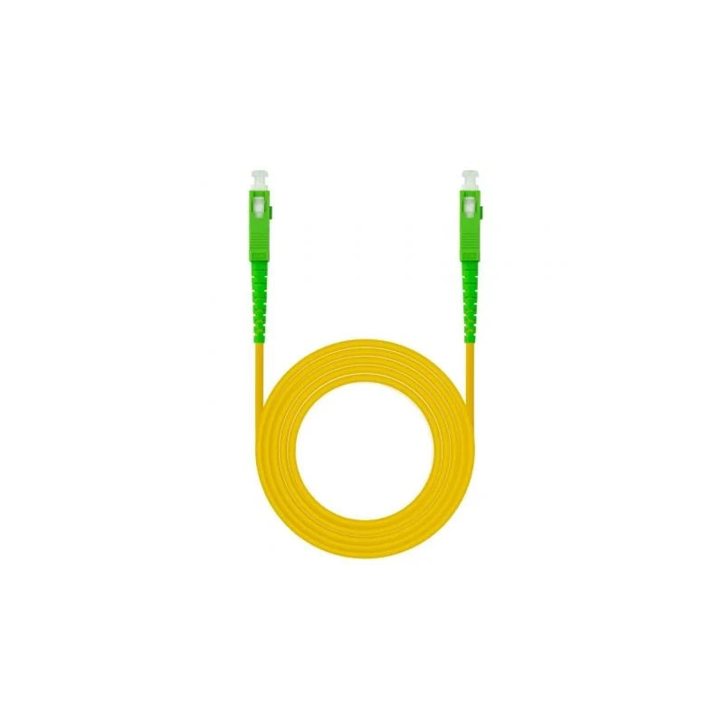 Cable de Fibra Óptica G657A2 Nanocable 10.20.0003/ LSZH/ 3m/ Amarillo