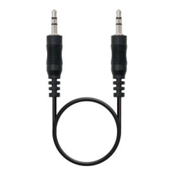 Cable Estéreo Nanocable 10.24.0100/ Jack 3.5 Macho - Jack 3.5 Macho/ 3