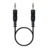 Cable Estéreo Nanocable 10.24.0100/ Jack 3.5 Macho - Jack 3.5 Macho/ 3