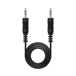 Cable Estéreo Nanocable 10.24.0103/ Jack 3.5 Macho - Jack 3.5 Macho/ 3