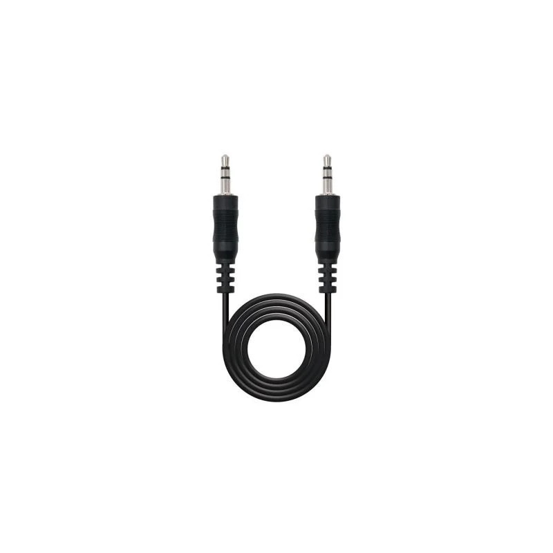 Cable Estéreo Nanocable 10.24.0103/ Jack 3.5 Macho - Jack 3.5 Macho/ 3