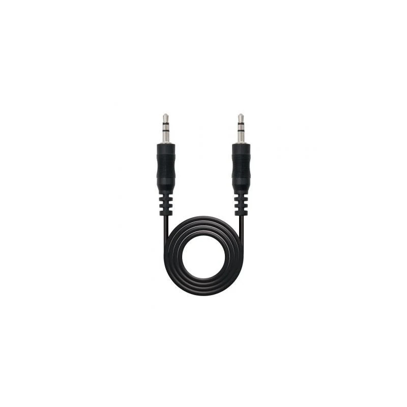 Cable Estéreo Nanocable 10.24.0105/ Jack 3.5 Macho - Jack 3.5 Macho/ 5