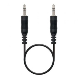 Cable Estéreo Nanocable 10.24.0120/ Jack 3.5 Macho - Jack 3.5 Macho/ 2