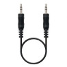 Cable Estéreo Nanocable 10.24.0120/ Jack 3.5 Macho - Jack 3.5 Macho/ 2