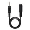 Cable Estéreo Nanocable 10.24.0203/ Jack 3.5 Macho - Jack 3.5 Hembra/
