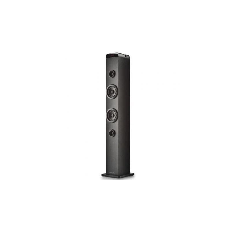 Torre de Sonido con Bluetooth NGS SKY CHARM PRO/ 80W/ 2.0/ Negra