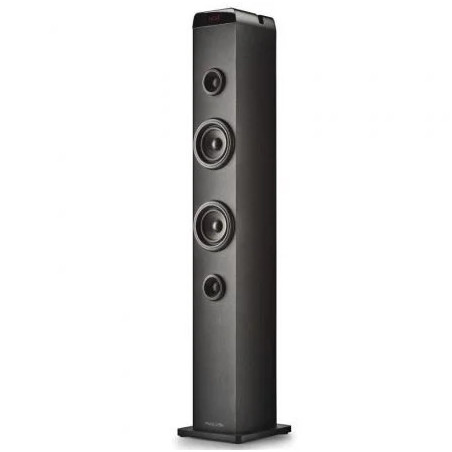 Torre de Sonido con Bluetooth NGS SKY CHARM PRO/ 80W/ 2.0/ Negra