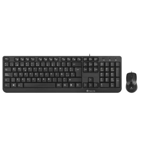 Teclado y Ratón NGS Cocoa KIT/ Portugués