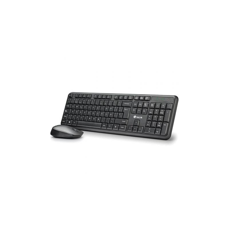 Teclado y Ratón Inalámbricos NGS Harmony Kit