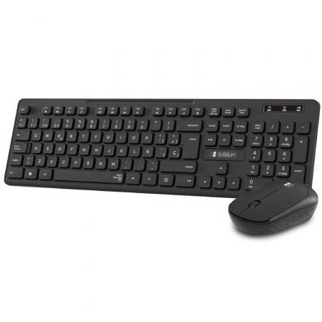 Teclado y Ratón Inalámbrico Subblim Combo Business Slim CSSW10
