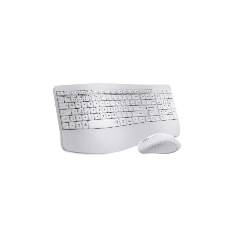 Teclado y Ratón Inalámbrico Subblim Combo Dual Office Prowave/ Blanco