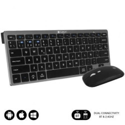 Teclado y Ratón Inalámbrico Subblim OCO020 Combo Multidispositivo Comp