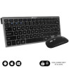 Teclado y Ratón Inalámbrico Subblim OCO020 Combo Multidispositivo Comp