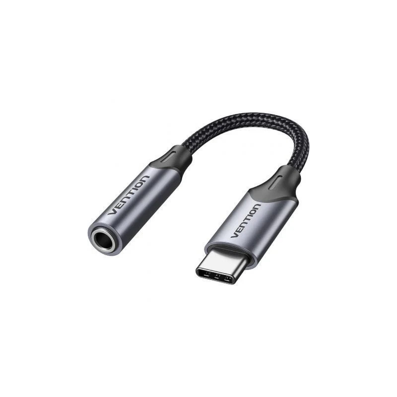 Adaptador Audio Vention BGMHA/ Jack 3.5 Hembra - USB Tipo-C Macho/ 10c