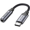Adaptador Audio Vention BGMHA/ Jack 3.5 Hembra - USB Tipo-C Macho/ 10c