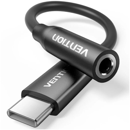 Adaptador Audio Vention BIIBA/ Jack 3.5 Hembra - USB Tipo-C Macho/ 10c