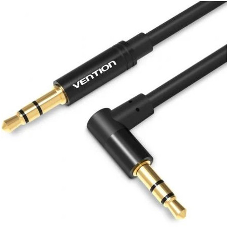 Cable Estéreo Vention BAKBF-T/ Jack 3.5 Macho - Jack 3.5 Macho/ 1m/ Ne
