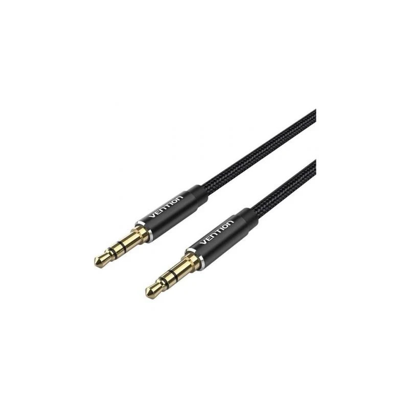 Cable Estéreo Vention BAWBD/ Jack 3.5 Macho - Jack 3.5 Macho/ 50cm/ Ne