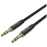 Cable Estéreo Vention BAWBI/ Jack 3.5 Macho - Jack 3.5 Macho/ 3m/ Negr