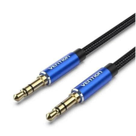 Cable Estéreo Vention BAWLD/ Jack 3.5 Macho - Jack 3.5 Macho/ 50cm/ Az