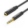 Cable Estéreo Vention BBZBD/ Jack 3.5 Macho - Jack 3.5 Hembra/ 50cm/ N
