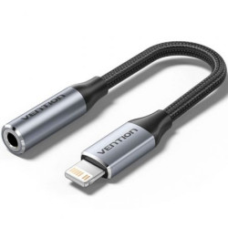 Cotton Braided Lightning Male T O 3.5MM Earphone Jack Adapte | APLIUM