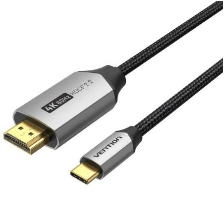 Cable Conversor HDMI 2.0 4K Vention CRBBF/ USB Tipo-C Macho - HDMI Mac