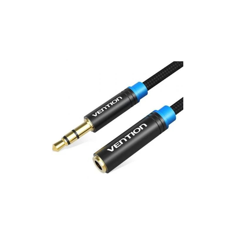 Cable Estéreo Vention VAB-B06-B500-M/ Jack 3.5 Macho - Jack 3.5 Hembra