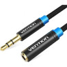 Cable Estéreo Vention VAB-B06-B500-M/ Jack 3.5 Macho - Jack 3.5 Hembra