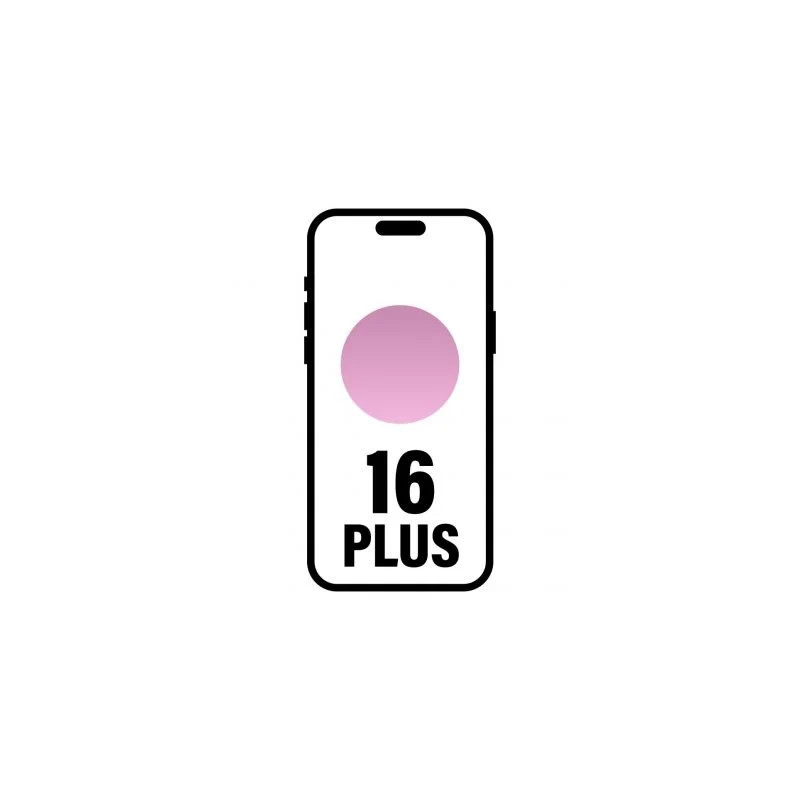 Smartphone Apple iPhone 16 Plus 128GB/ 6.7"/ 5G/ Rosa