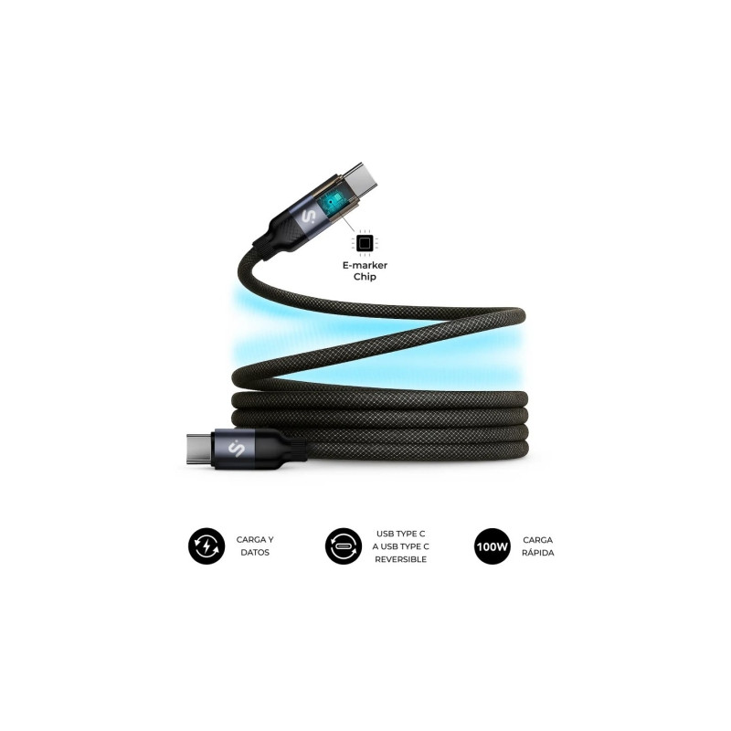 Subblim Cable Powermag LED 100W C-c 2M | APLIUM