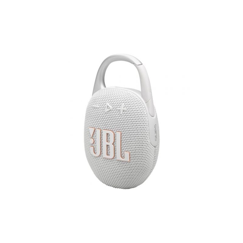 Altavoz con Bluetooth JBL Clip 5/ 7W/ 1.0/ Blanco