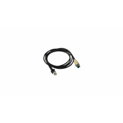 Cable, USB+PWR,TPUW, Straight,