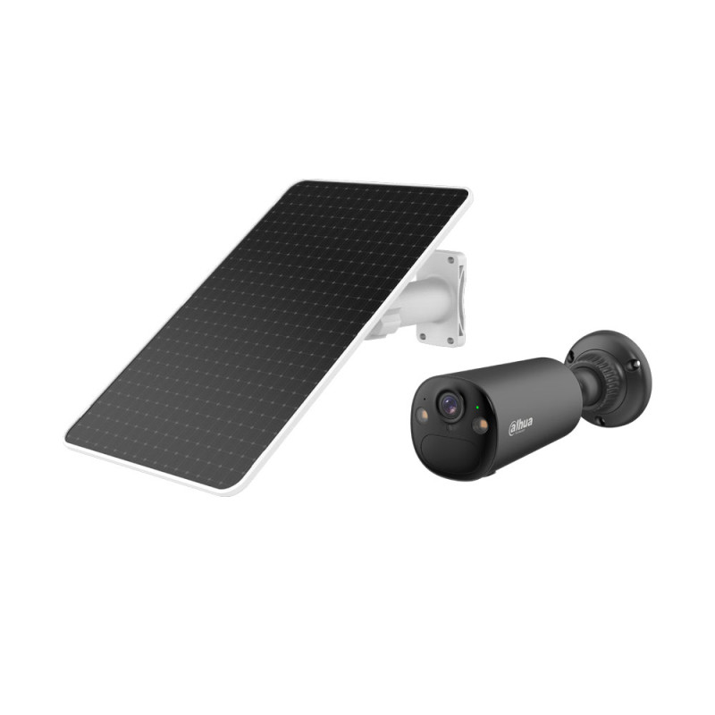 Cámara IP WiFi Dahua de 4MP con batería XL, panel solar y de | APLIUM