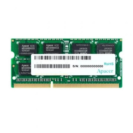 Memoria RAM Apacer DS.04G2K.KAM 4GB/ DDR3/ 1600MHz/ 1.5V/ CL | APLIUM