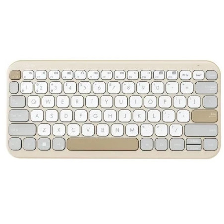 Teclado Inalámbrico Asus Marshmallow KW100/ Beige