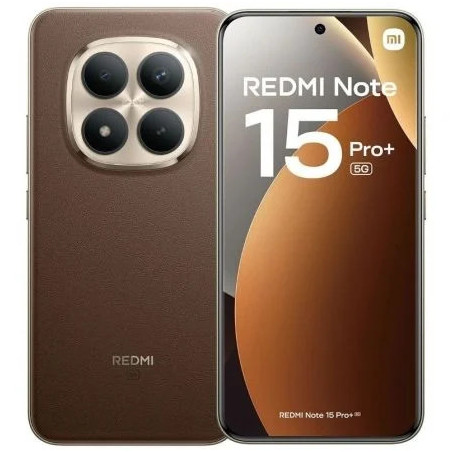 Smartphone Xiaomi Redmi Note 15 Pro Plus 12GB/ 512GB/ 6.83"/ 5G/ Marró
