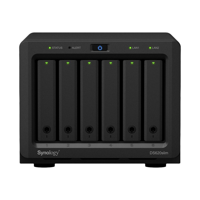 Synology Disk Station DS620slim - Servidor NAS - 6 compartimentos - SA