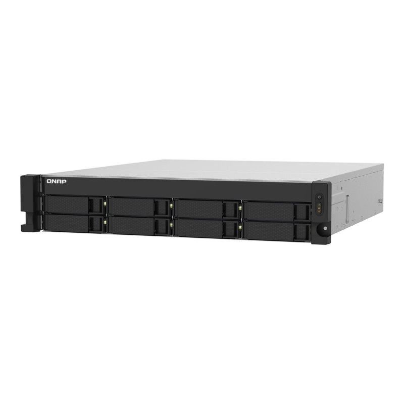 QNAP TS-832PXU - Servidor NAS - 8 compartimentos - montaje en bastidor