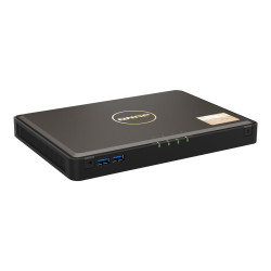 QNAPTBS-464 NASbook - Servidor NAS - 4 compartimentos - RAID RAID 0, 1