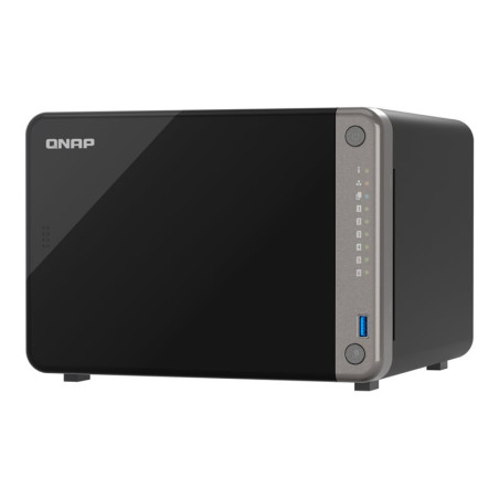 QNAP TS-AI642 - Servidor NAS - 6 compartimentos - SATA 6Gb/s - RAID RA