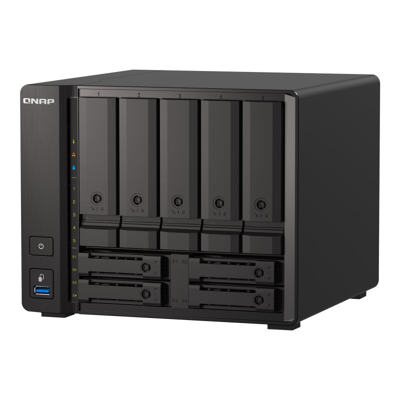 QNAP TS-H973AX-32G - Servidor NAS - 9 compartimentos - SATA 6Gb/s - RA