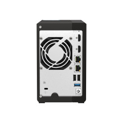 QNAP TS-253E - Servidor NAS - 2 compartimentos - SATA 6Gb/s - RAID RAI