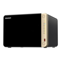 QNAP TS-664 - Servidor NAS - 6 compartimentos - SATA 6Gb/s - RAID RAID
