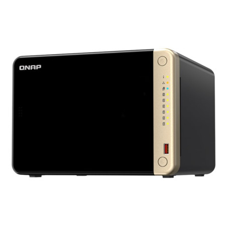 QNAP TS-664 - Servidor NAS - 6 compartimentos - SATA 6Gb/s - RAID RAID