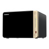QNAP TS-664 - Servidor NAS - 6 compartimentos - SATA 6Gb/s - RAID RAID