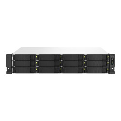 QNAP TS-1264U-RP - Servidor NAS - 12 compartimentos - montaje en basti