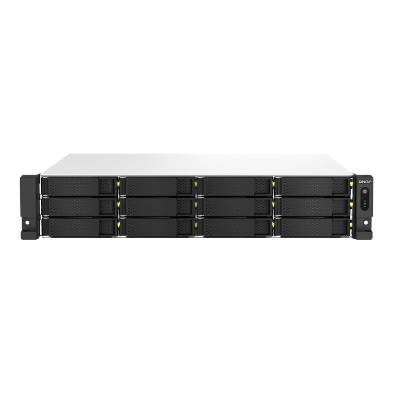 QNAP TS-1264U-RP - Servidor NAS - 12 compartimentos - montaje en basti