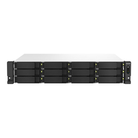 QNAP TS-1264U-RP - Servidor NAS - 12 compartimentos - montaje en basti